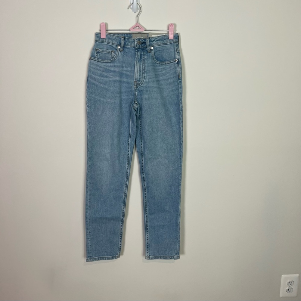 Everlane The Curvy Cheeky Straight Denim Jeans New Size 24 Women